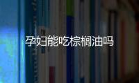 孕妇能吃棕榈油吗
